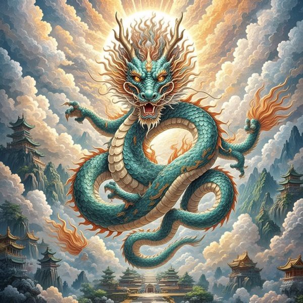 佛教中最高級別的龍，佛教“八大龍王”