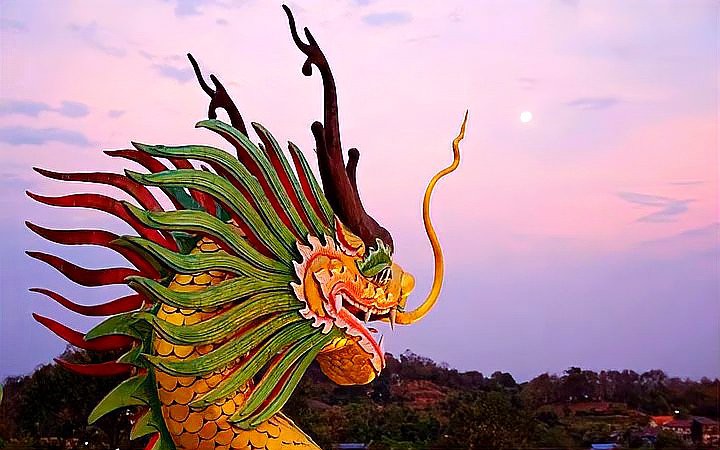 佛教中最高級別的龍，佛教“八大龍王”