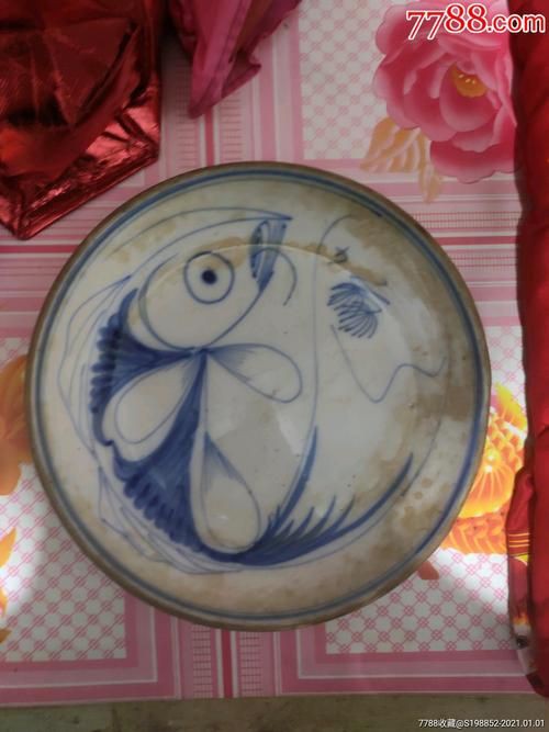 民國魚盤10萬以上圖片，民國時期民國魚盤