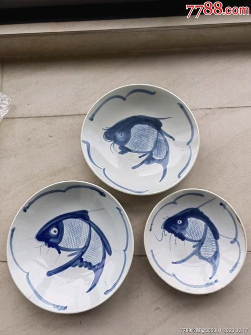 民國魚盤10萬以上圖片，民國時期民國魚盤