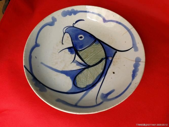 民國魚盤10萬以上圖片，民國時期民國魚盤