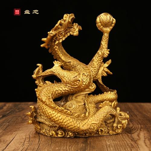 提供幾張龍工藝品的圖片，中華民族的精神圖騰龍主題藝術品：或見矯健游龍盤旋于青玉雕件之上 提供幾張龍工藝品的圖片，中華民族的精神圖騰龍主題藝術品：或見矯健游龍盤旋于青玉雕件之上 龍魚論壇 第22張