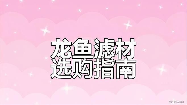 濾材的四種類型，《濾材的四種類型》