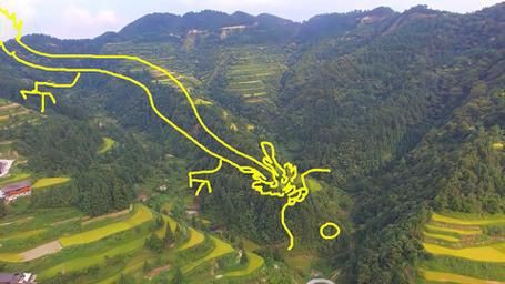 提供幾張龍形地的風水圖片，《龍形地風水圖片相關摘要》