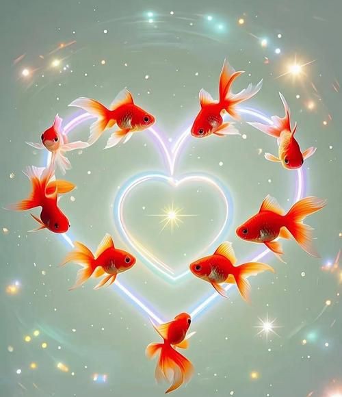 玫瑰和金魚圖片，《玫瑰和金魚圖片》獨特的“玫瑰和金魚圖片”將兩種截然不同的元素巧妙融合