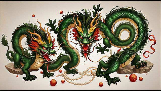 紅龍發色的文化象征意義，紅龍在中國文化中具有深厚的象征意義