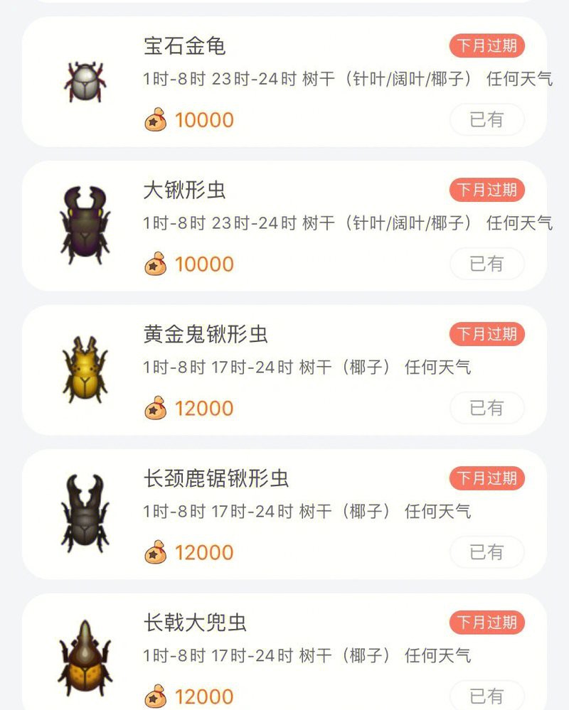 動(dòng)森刷資源島最佳時(shí)間，《動(dòng)物森友會(huì)》8月素材島刷蟲全攻略雨醉風(fēng)癡月未眠