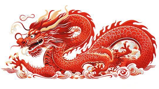 紅色龍圖片100張，《紅色龍圖片100張》