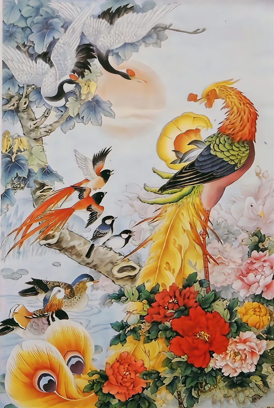 鳳凰頭朝向寓意，鳳凰頭部朝向的寓意