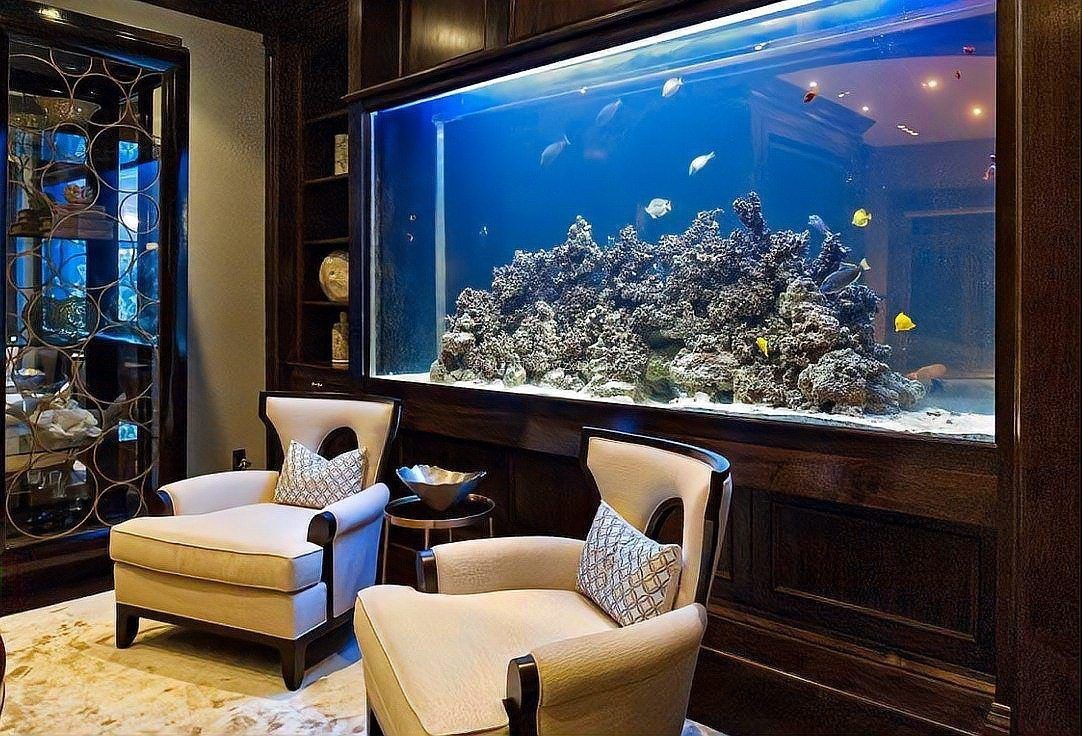 家庭客廳魚缸擺放位置圖【家庭客廳魚缸擺放位置圖解與風水建議】