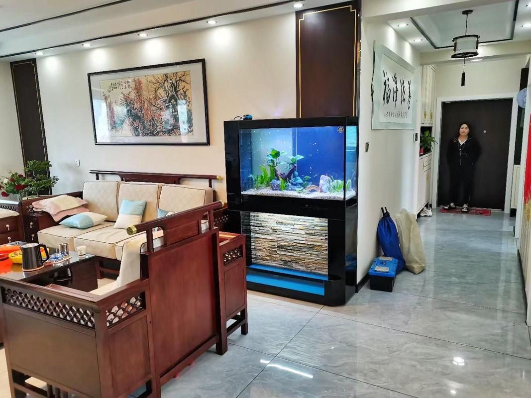 家庭客廳魚缸擺放位置圖【家庭客廳魚缸擺放位置圖解與風水建議】