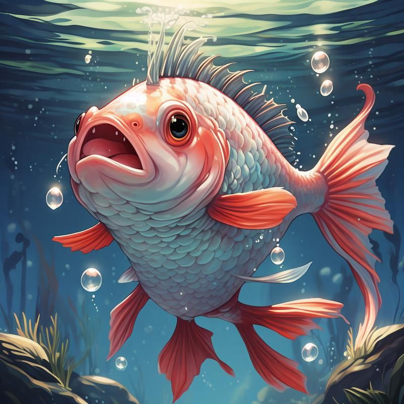 有沒有更多關于吉祥物魚的圖片？，吉祥物魚常被賦予美好寓意如年年有余、富貴吉祥等