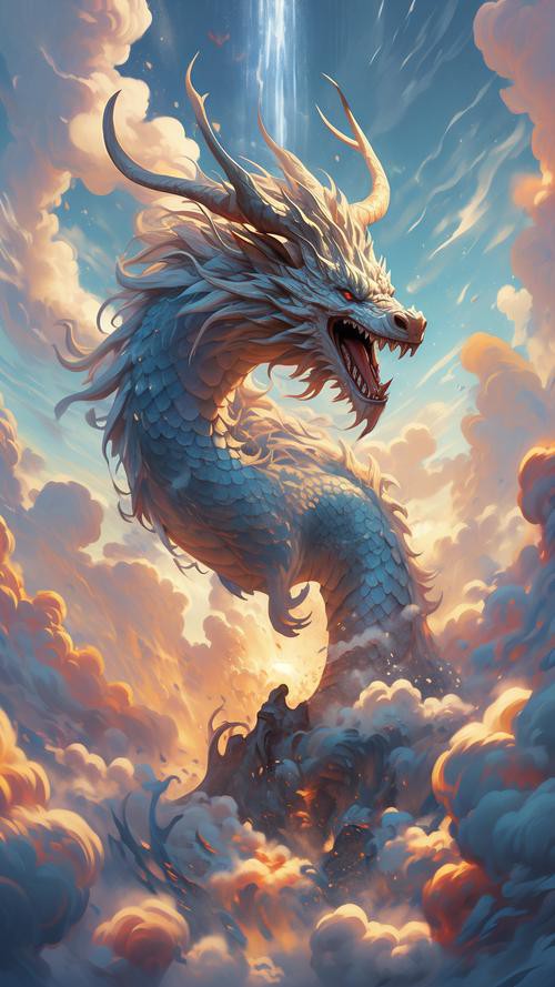 能提供一張具體的霸氣龍圖片嗎？