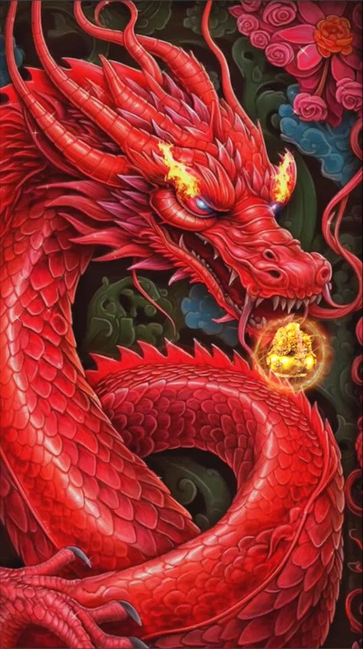 紅龍之眼壁紙有哪些風格可選？ 紅龍之眼壁紙有哪些風格可選？ 龍魚百科 第21張