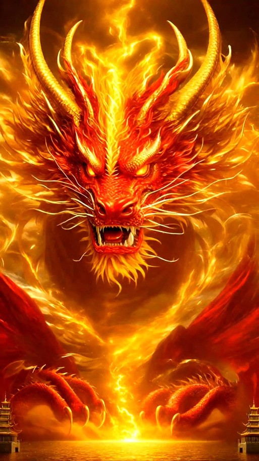 紅龍之眼壁紙有哪些風格可選？ 紅龍之眼壁紙有哪些風格可選？ 龍魚百科 第8張