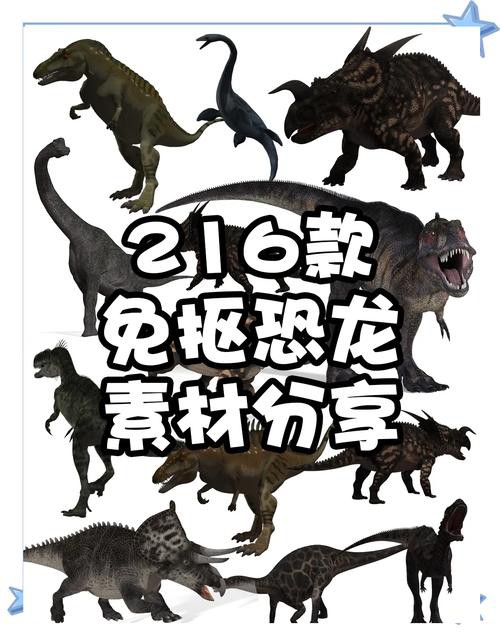 給我一些卡通風格的恐龍圖片