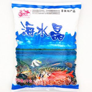 海鹽在魚缸中的應用主要體現在水質調節和消毒殺菌上的鹽度：如何正確使用海鹽開缸？