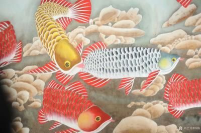 工筆金龍魚誰畫的好（“中國畫鯉第一高手”——朱貴成）