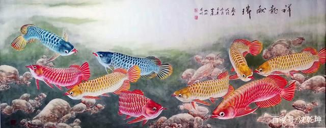 工筆金龍魚誰畫的好（“中國畫鯉第一高手”——朱貴成）