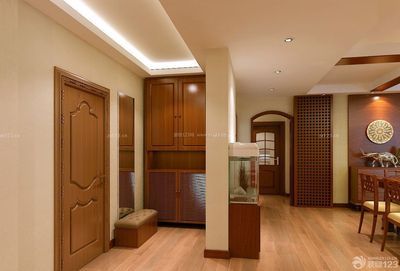 入戶魚缸玄關效果圖，入戶魚缸玄關的設計效果圖和注意事項和注意事項 入戶魚缸玄關效果圖，入戶魚缸玄關的設計效果圖和注意事項和注意事項 龍魚百科 第5張