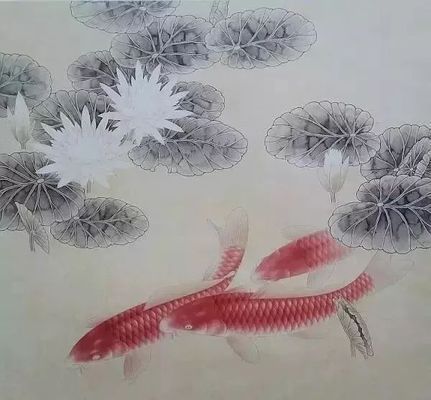工筆龍魚畫法（工筆龍魚眼睛畫法,龍魚身體結構解析）