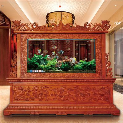 紅木魚缸背景圖案選擇合適的背景圖案和寓意各不相同：紅木魚缸的背景圖案應該如何選擇