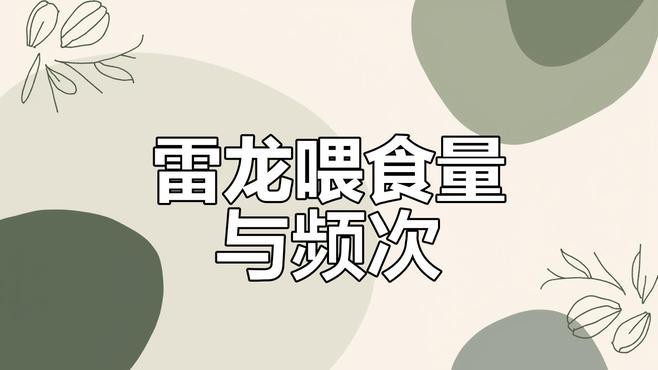 新手養雷龍魚技巧