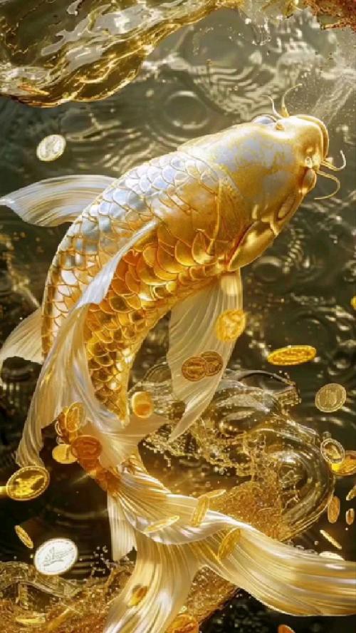 金龍魚屏保壁紙