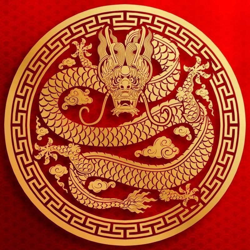 大紅龍圖騰在商業(yè)中的應用