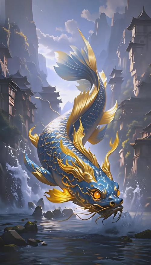 能推薦一些古風深海龍魚插畫作品嗎？ 能推薦一些古風深海龍魚插畫作品嗎？ 龍魚百科 第2張