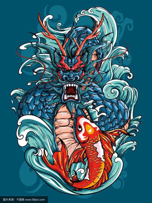 能推薦一些古風深海龍魚插畫作品嗎？ 能推薦一些古風深海龍魚插畫作品嗎？ 龍魚百科 第12張