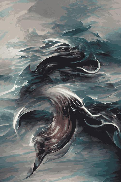 能推薦一些古風深海龍魚插畫作品嗎？ 能推薦一些古風深海龍魚插畫作品嗎？ 龍魚百科 第24張
