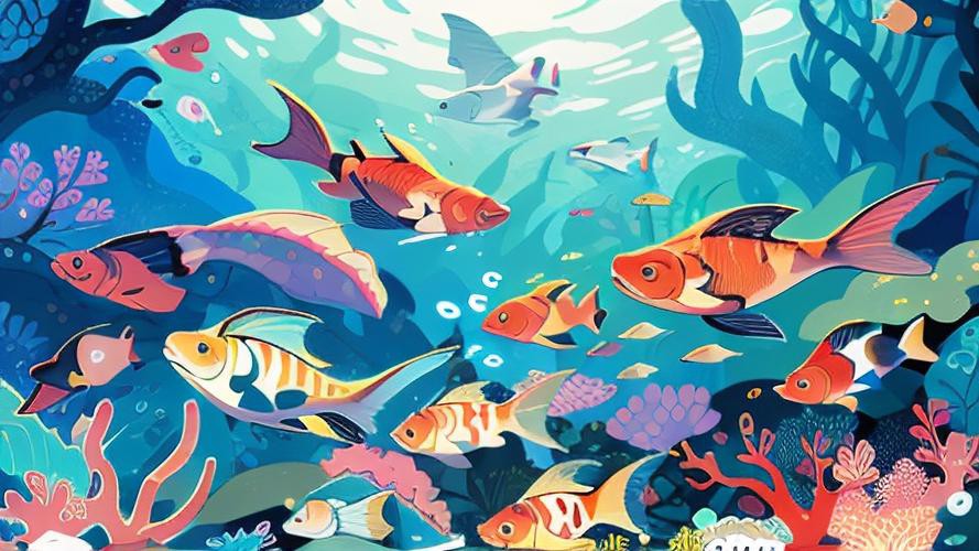 能推薦一些古風深海龍魚插畫作品嗎？ 能推薦一些古風深海龍魚插畫作品嗎？ 龍魚百科 第13張