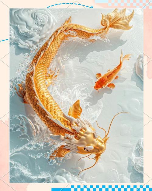 能推薦一些古風深海龍魚插畫作品嗎？ 能推薦一些古風深海龍魚插畫作品嗎？ 龍魚百科 第11張