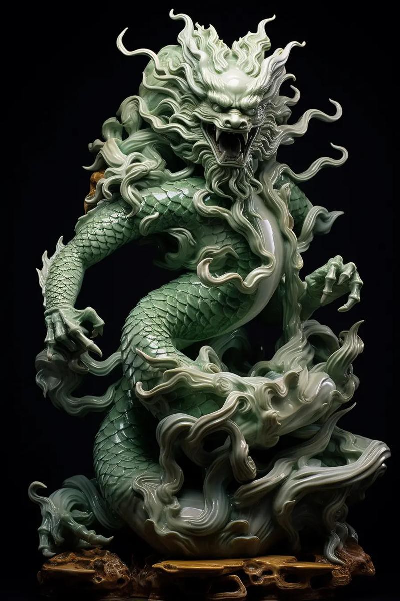 列舉更多現(xiàn)代龍玉雕作品