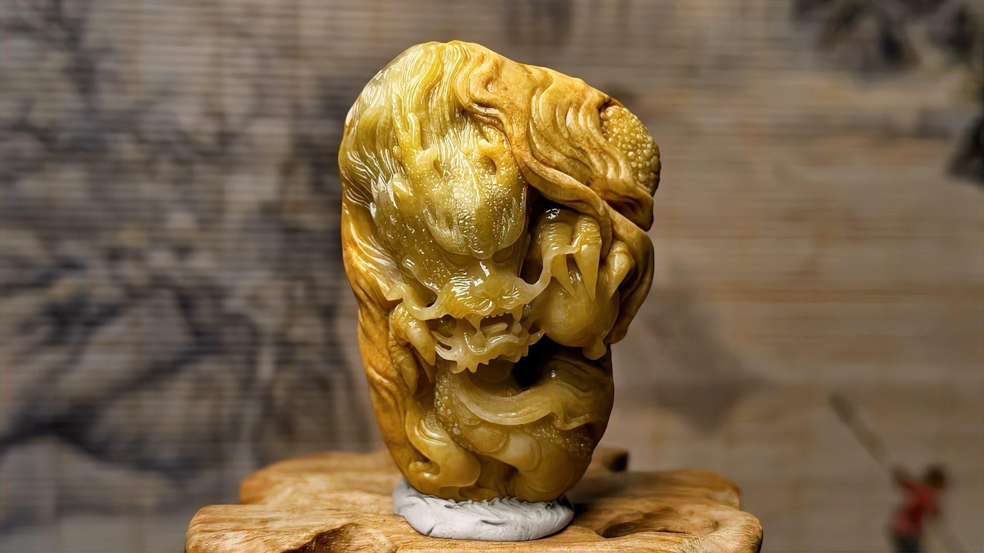 列舉更多現(xiàn)代龍玉雕作品