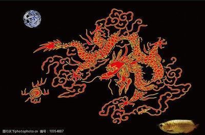 龍魚魚缸背景圖用什么顏色最好看：龍魚魚缸背景圖顏色選擇