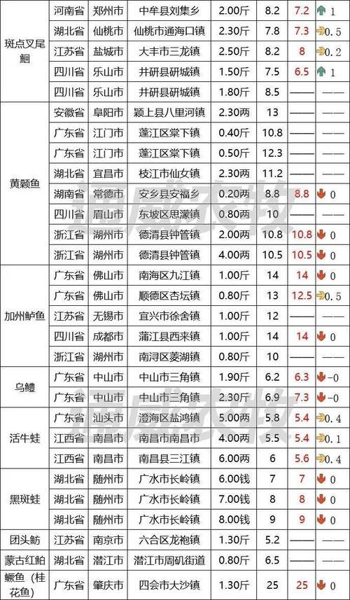 浙江龍魚(yú)市場(chǎng)價(jià)格表圖片