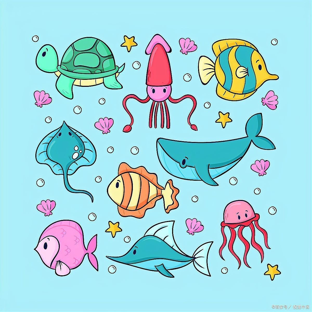 如何簡化深海龍魚的肌肉線條？