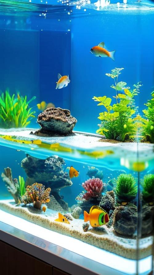 有沒有更多高清龍魚缸壁紙款式