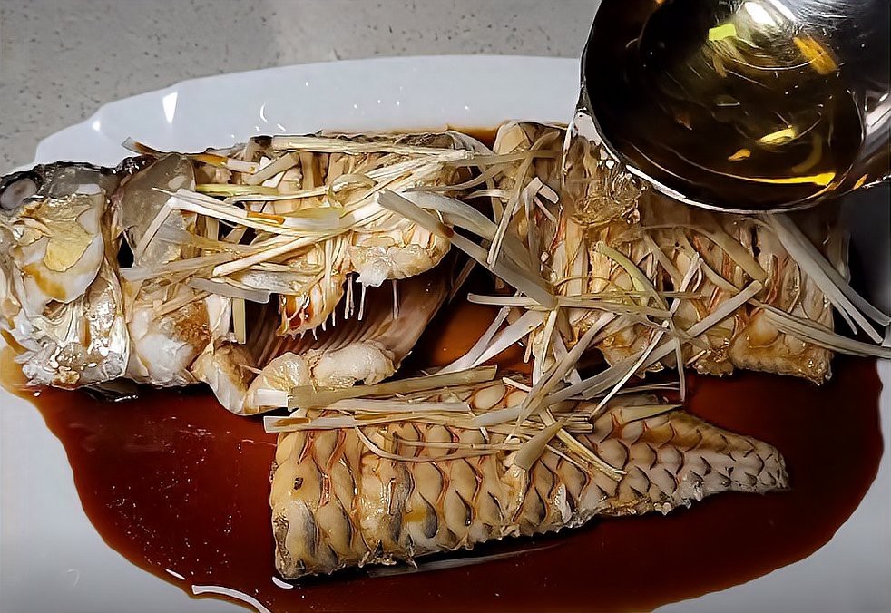 金龍魚清蒸圖片