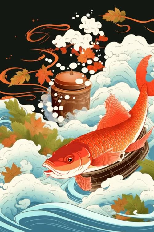 龍魚背景圖片大全可愛動漫圖 龍魚背景圖片大全可愛動漫圖 龍魚百科 第21張