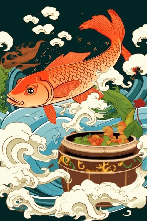 龍魚背景圖片大全可愛動漫圖 龍魚背景圖片大全可愛動漫圖 龍魚百科 第19張