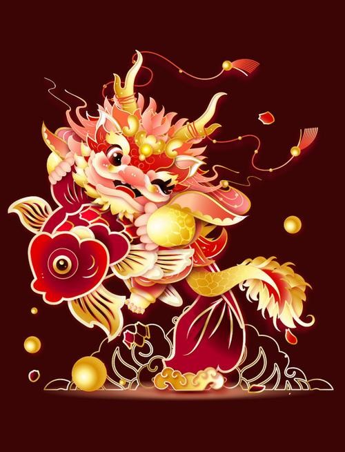 龍魚背景圖片大全可愛動漫圖 龍魚背景圖片大全可愛動漫圖 龍魚百科 第17張