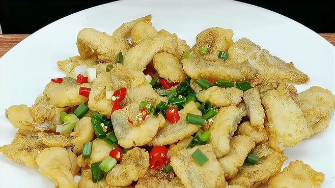 椒鹽水龍魚怎么做好吃視頻