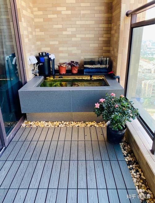 露臺(tái)魚池設(shè)計(jì)實(shí)景圖