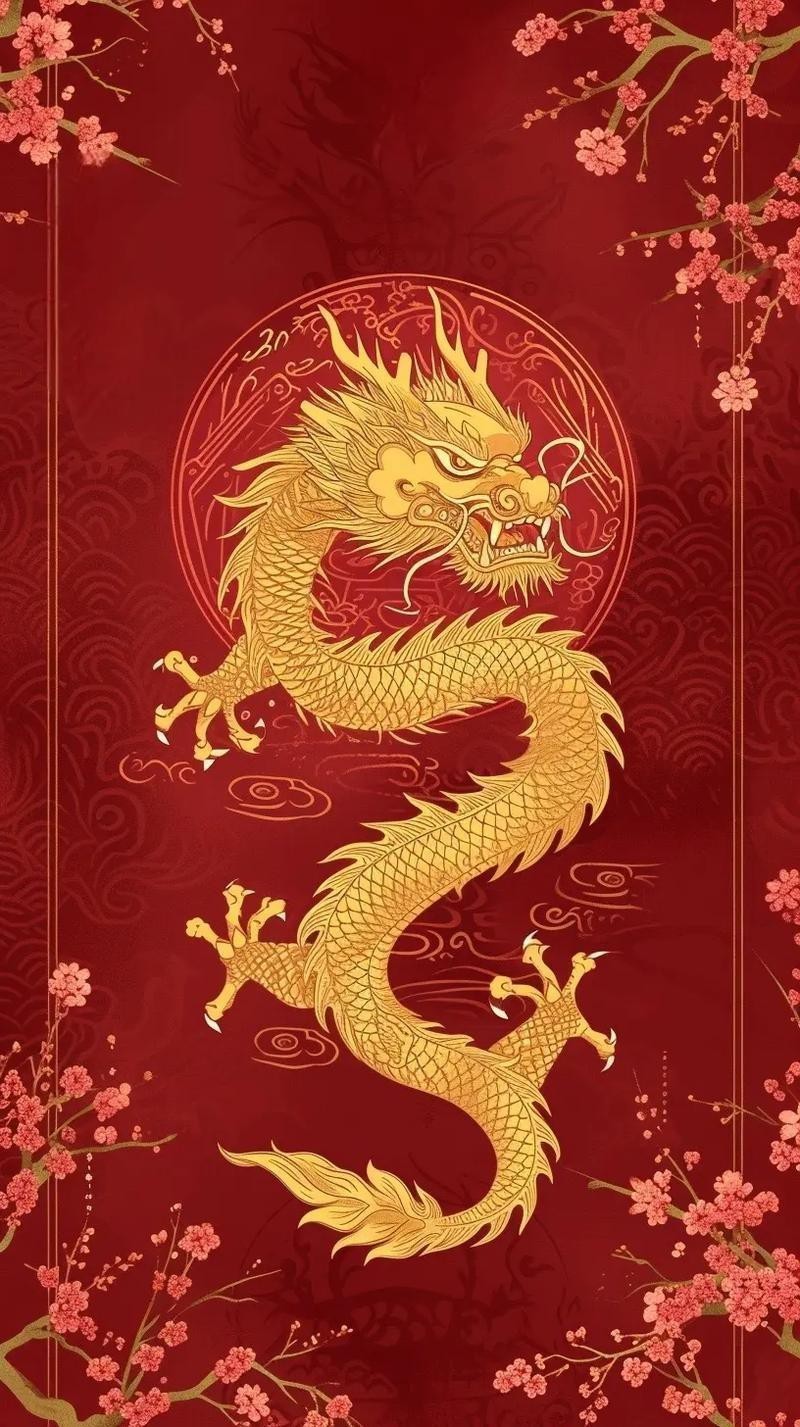 推薦一些免費的屬龍手機壁紙
