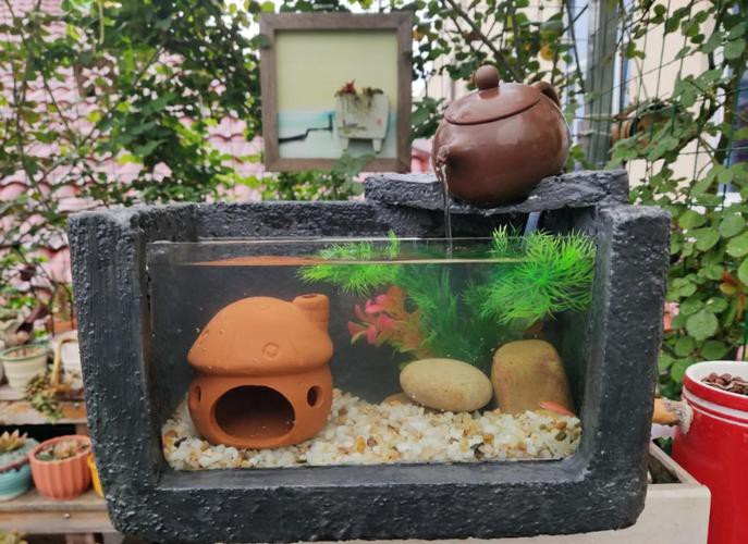 東海龍宮御龍魚缸圖片高清版