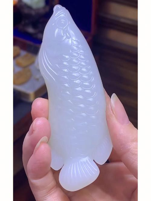 玉雕龍魚圖片欣賞圖 玉雕龍魚圖片欣賞圖 龍魚百科 第11張