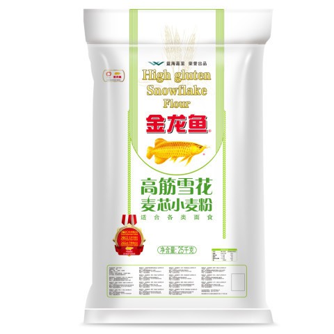 正宗金龍魚多用途麥芯粉25千克多少錢